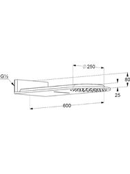 ������� ��� KLUDI A-QA DN15 250��, 2 ������, ��������� ������, ���� 6488005-00