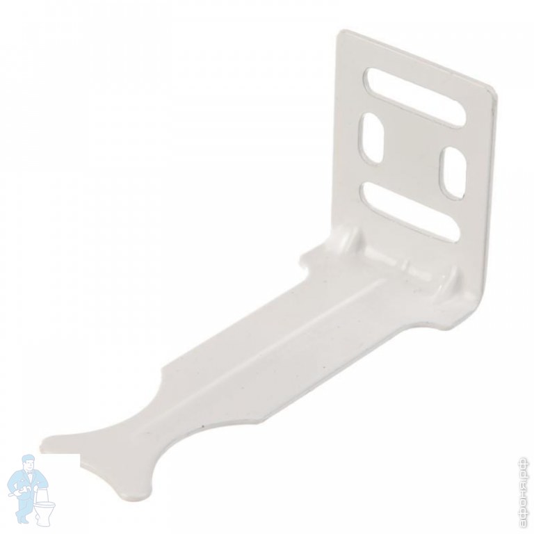 Кронштейн для Радиатора Универсальный (Белый) | Афоня.рф, цена 73 руб.
