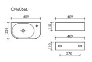 �������� ��������� Ceramicanova Element 409�224�110 ���� �����,���. ��� ����.,����� CN6066L