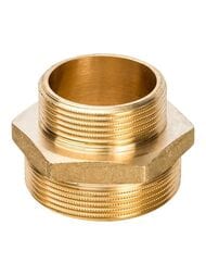 Ниппель STOUT 2"х1.1/2"НН, латунь,  SFT-0003-002112