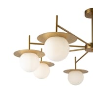 Подвесной светильник Freya Camelia (Камелия) FR5202PL-08BS, IP20,латунь