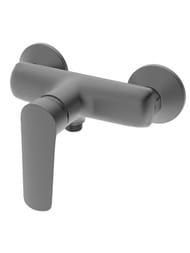 Смеситель для душа ESKO Lagos Gun Metal настенный, однозахватный, без душевого гарнитура LG80GM