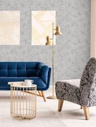 Обои виниловые на флизелине Marburg Natural Opulence 33206 (0,7х10,05) штукатурка, серые (рул.)