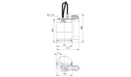 ����� ��������� GRUNDFOS Unilift KP 150-AV1 � ��������� 011H1900