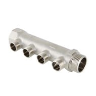 ��������� VALTEC 3/4" �� 4 ������ 1/2"� ������������� ��� ������, ������ VTc.500.N.0504
