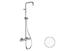 Душевая система термостатическая Remer Elegance EQ32ASSDBO, белый матовый — миниатюра 1