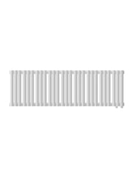 Радиатор стальной Empatiko Takt V R1 однотруб 1072х236х95 27 сек НП.подкл , 875 Вт, Mild White