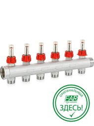 ��������� �������� FAR 1"�� �� 6 ������� �24�19 , � ������������, FK 3970 C106