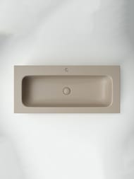 Раковина накладная Ceramicanova Grace CN7013MC 1010х457х137 прямоугольная, цвет: капучино матовый