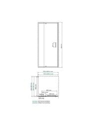 ������� ������ WasserKRAFT Berkel 48P28 (800x900x2000) ������ ����������, ������� �����������