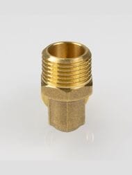 Уголок VALTEC аксиальный, 20х1/2"Н, латунь CW614N, VTm.453.G.002004