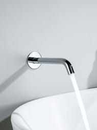 Излив Aquatek Европа AQ1341CR настенный, длинный излив 220мм, цвет: хром — миниатюра 2