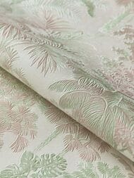 Обои виниловые на флизелине Kerama Marazzi Оазис мотив (1,06х10,05) бежево-зеленые KM6203 (рул.)