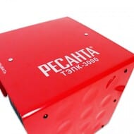 Тепловая электрическая пушка РЕСАНТА ТЭПК-3000 квадратная, 3000Вт, керам.нагрев.элемент,  67/1/22