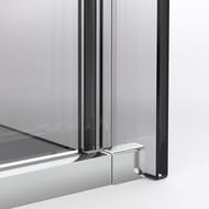 Душевой уголок Vincea Stella 1200х2000 VSR-1ST1012CLGM прямоугольный, вороненая сталь — миниатюра 5