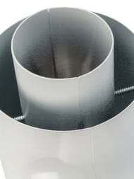 ����� ������������ STOUT 90� DN60/100, �/� ���������� � ����� � �����, SCA-6010-000090