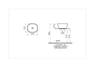 �������� Vitra Plural (450�450�215) ���������,����������������� ��������,������ ���. 7811B483-0016