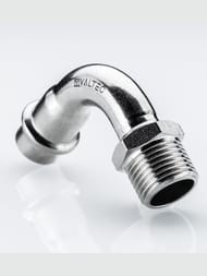 Отвод пресс VALTEC 18х1/2"Н, 90° нерж. сталь VTi.957.I.001804