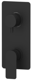 Смеситель для душа Remer Infinity I93KBNO, черный матовый — миниатюра 1