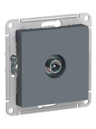 Розетка Systeme Electric ATLASDESIGN TV оконечная 1DB механизм грифель ATN000791