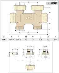 ���� �������� SR Free Style 1/2"-3/4", 0705