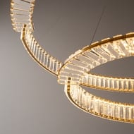 Подвесной светильник Maytoni Krone (Кроун) P097PL-L90BS3K, 3000K, 90Вт, 180°, IP20, LED, латунь — изображение 2