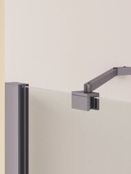 Душевая дверь RGW Hotel HO-014Gr (900х2000) распашная, стекло 8мм прозрачное/серый 350601409-110 — изображение 6