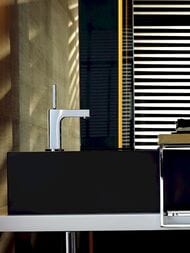 Смеситель Axor Citterio 39018000 для умывальника однозахватный, высота 112мм