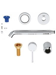 Смеситель Grohe Essence 19967001 для раковины на два отверстия, встраиваемый, внешняя часть — миниатюра 3