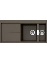Мойка SCHOCK Horizont D-150 (1000х500) Cristadur, цвет: бронза   700102