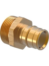 Соединитель Uponor Q&E с наружной резьбой 25-1" HP, латунь 1047863