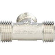Тройник STOUT 3/4"ННН, никель,  SFT-0018-343434