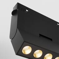 Трековый светильник Maytoni Points rot (Поинтс рот) TR033-2-6W3K-B Exility 3000K 6Вт 36°, IP20, черный