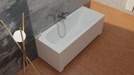 Ванна акриловая RAVAK SEPTIMA 160х70 см., белая C631S00000