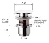 ������ ������ � ��������� 1 1/4 Remer 905SCC2114DO, ������ ���������