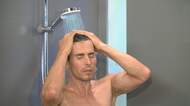 Душевой набор Hansgrohe Crometta Vario (ручной душ, шланг, штанга 65 см) хром/бел. 26532400 — миниатюра 2