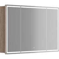 Зеркало-шкаф SANCOS Mirror (1190х150х740) подвесн.,LED-подсв.,сенсорное управ.,дуб галифакс MI120EG