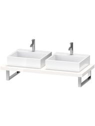 ���������� Duravit L-Cube 800�550�45 2 ������, ����� ������ LC103C02222