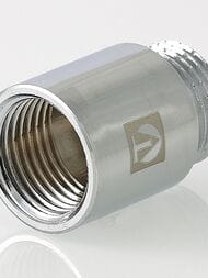 Удлинитель VALTEC 1/2"-30 мм. хром VTr.198.C.0430