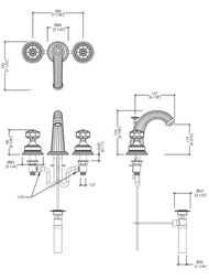 ��������� ��� �������� Devon&Devon Excelsior King EXC-KN100CR �� 3 ���������, �/�, ����