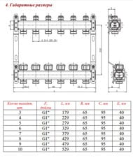 ������������ ������ VALTEC  3 ������, 1"�3/4" ��� ������������, ����������� ����� VTc.582.EMNX.0603