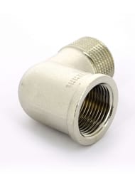 Уголок Tiemme 3/4"Вх3/4"Н лат.никелир, 1500146(1561N000505)