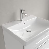 Раковина Villeroy & Boch Avento (600х470) отв, перелив, ceramic+, белый 415860R1