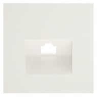 Накладка для розетки компьютерной RJ45 кат.6 Voltum S70 VLS001313, хлопок