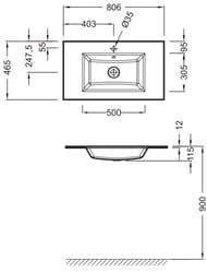 ���������� Jacob Delafon Vox (806�465) EB2104-DD1  ���������, ����������, �����