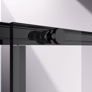 Душевой уголок Vincea Slim-N 1200x2000x800 VSR-4SN8012CLB прямоугольная черный — миниатюра 5