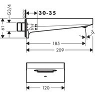 Hansgrohe ����� Metropol 32543000 ��� �����, ����