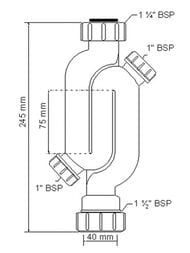 ����� S-�������� McAlpine (1 1/4"�40��) ������������ ����� 5342