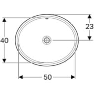 �������� Geberit VariForm (500�400) ������������, � ��������� 500.752.01.2