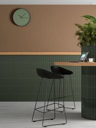Плитка настенная EQUIPE COSTA NOVA ONDA Laurel Green Matt (50х200) моноколор, зеленая, 28523 (кв.м.)